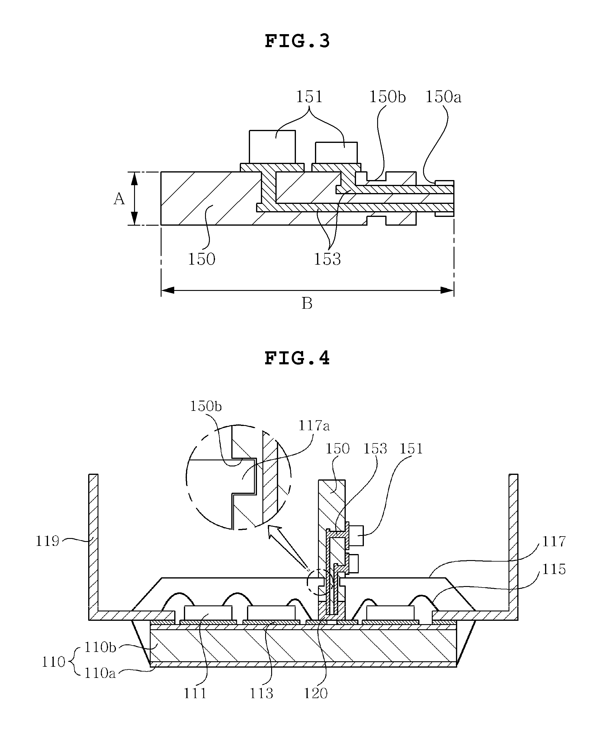 Power module package and system module having the same