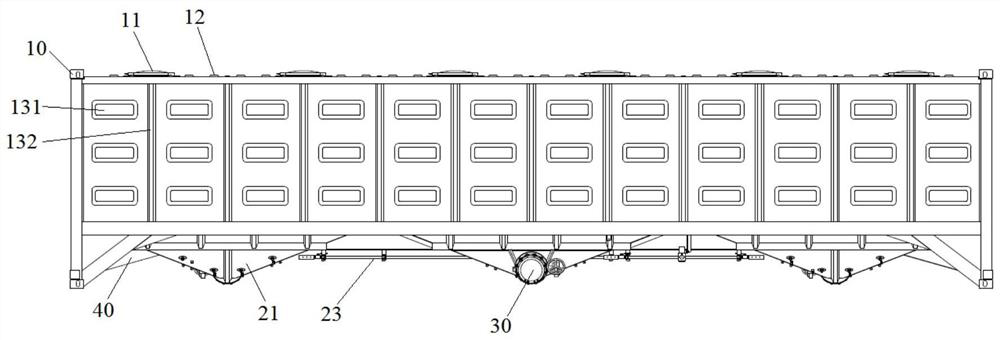 Bulk cargo containers and wagons