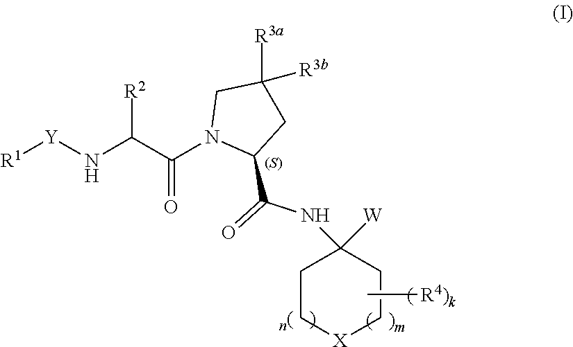 Heterocyclic prolinamide derivatives