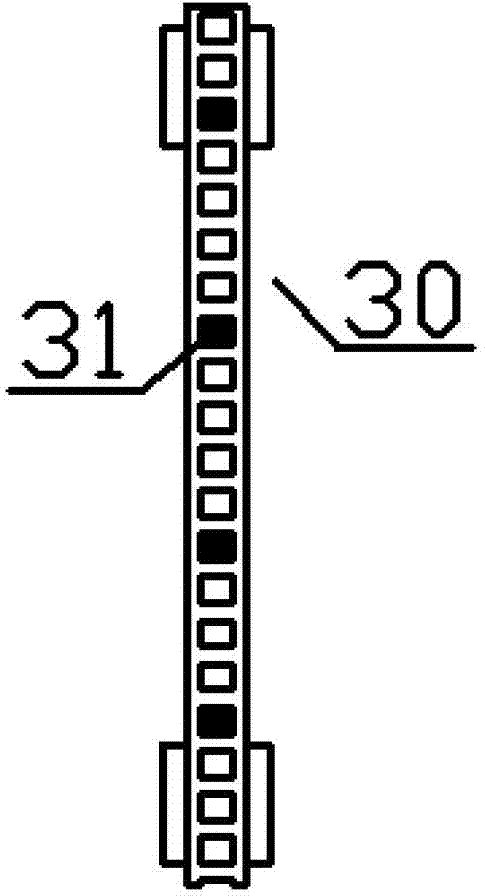 Tandem type full-automatic multiple-head hoop bending machine