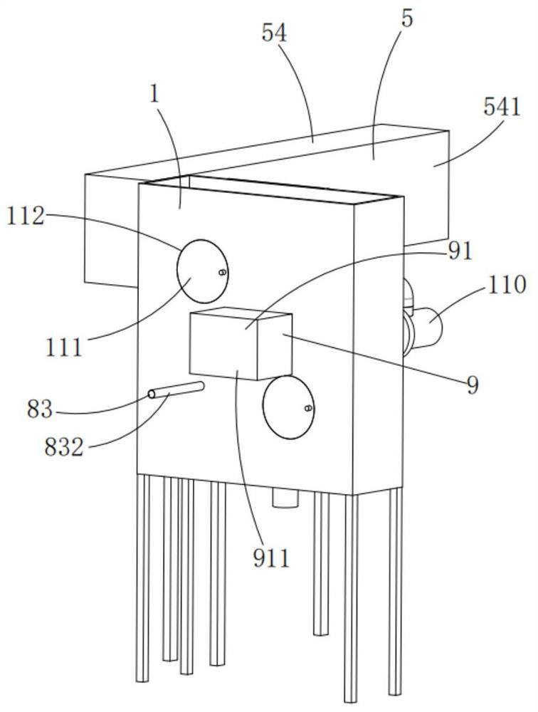 Air compressor filter element cleaning method