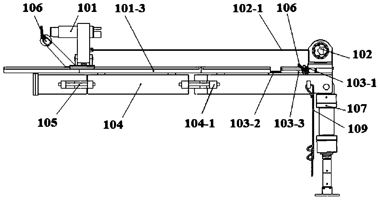 Automatic loading and unloading drill pipe and water feeder unit, device and construction method of mine drilling rig