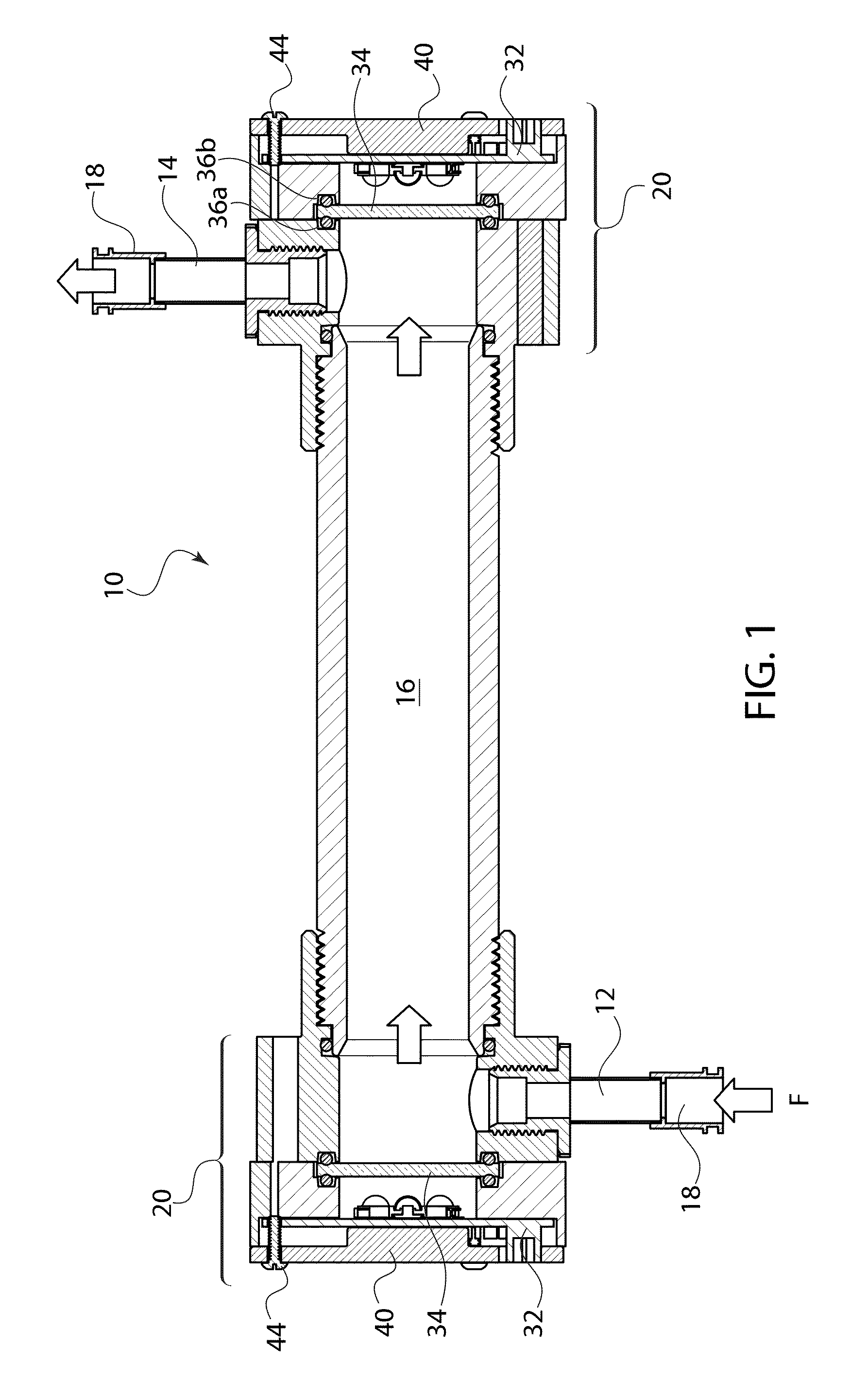 Point of use water treatment device