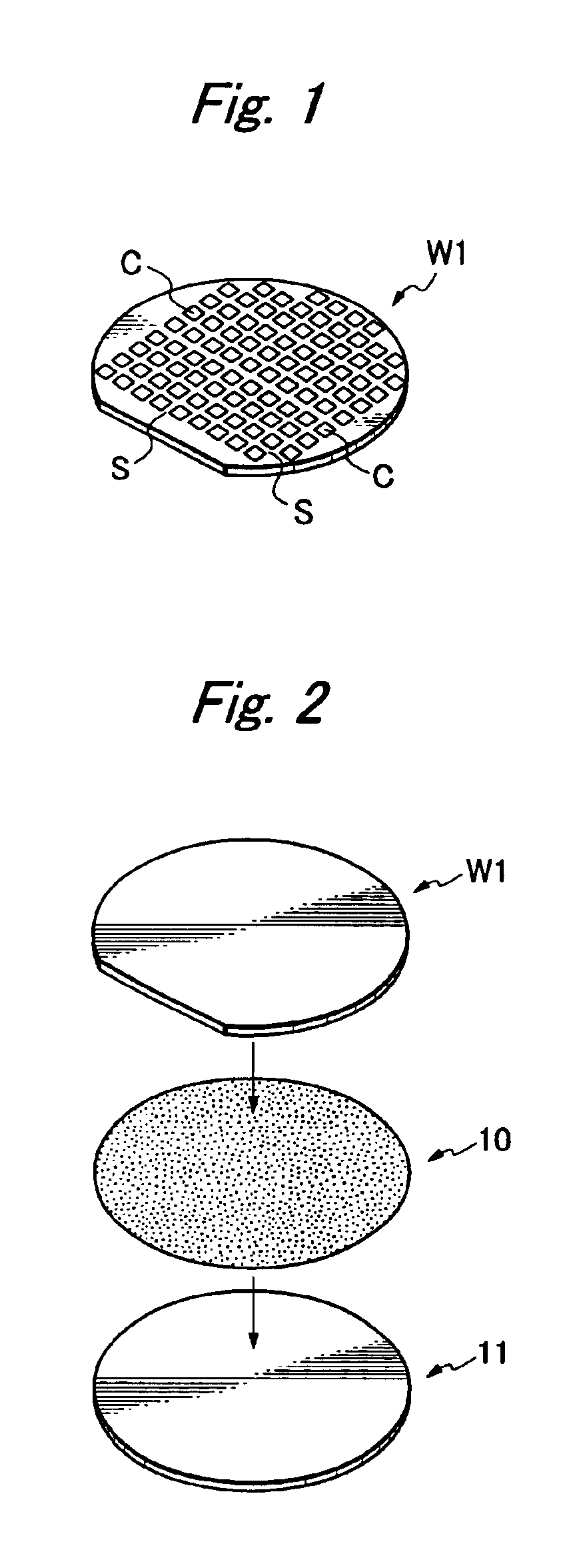 Production method for semiconductor chip