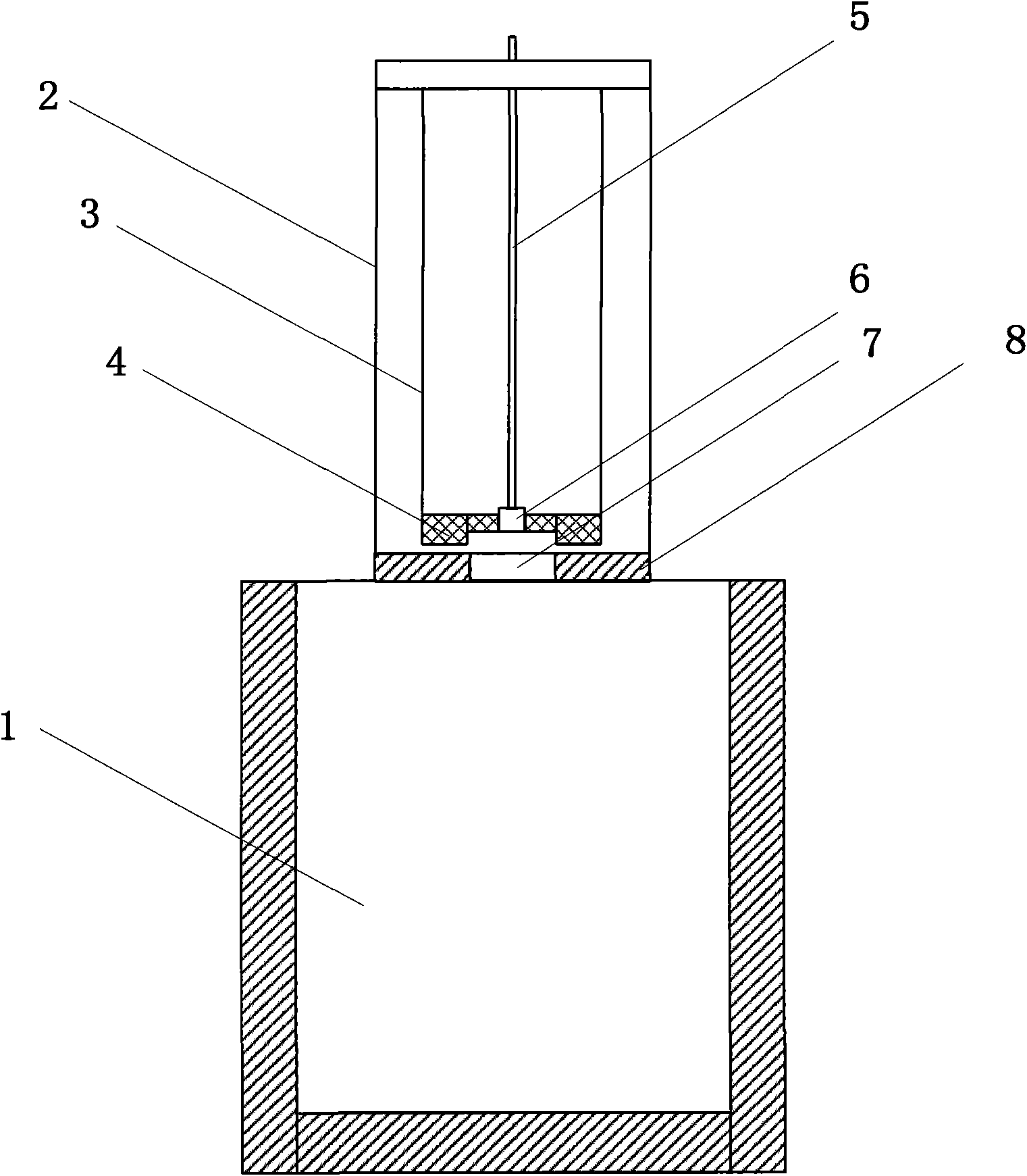 System for measuring normal spectral emissivity of high-temperature material