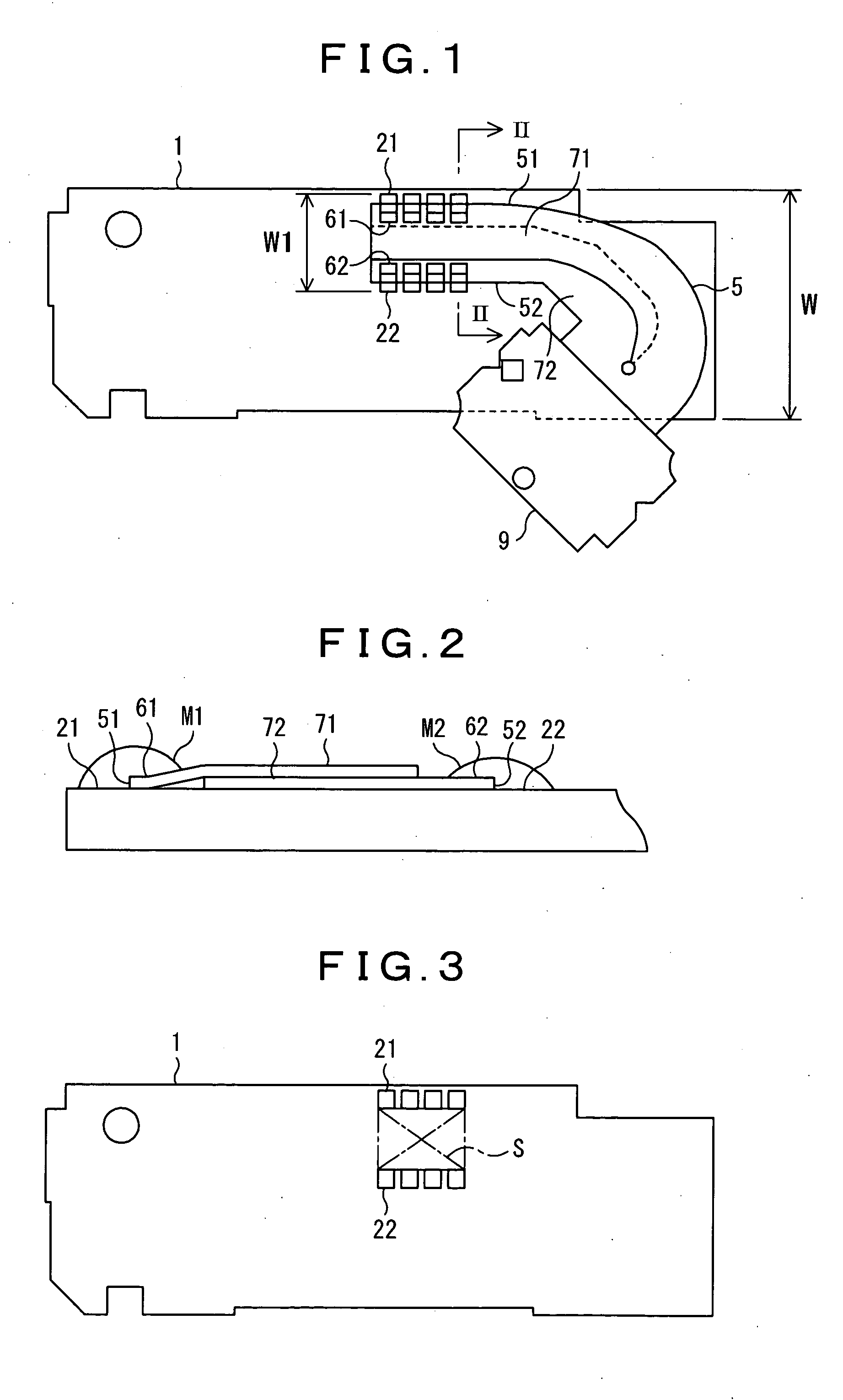 Connection structure of flexible substrate