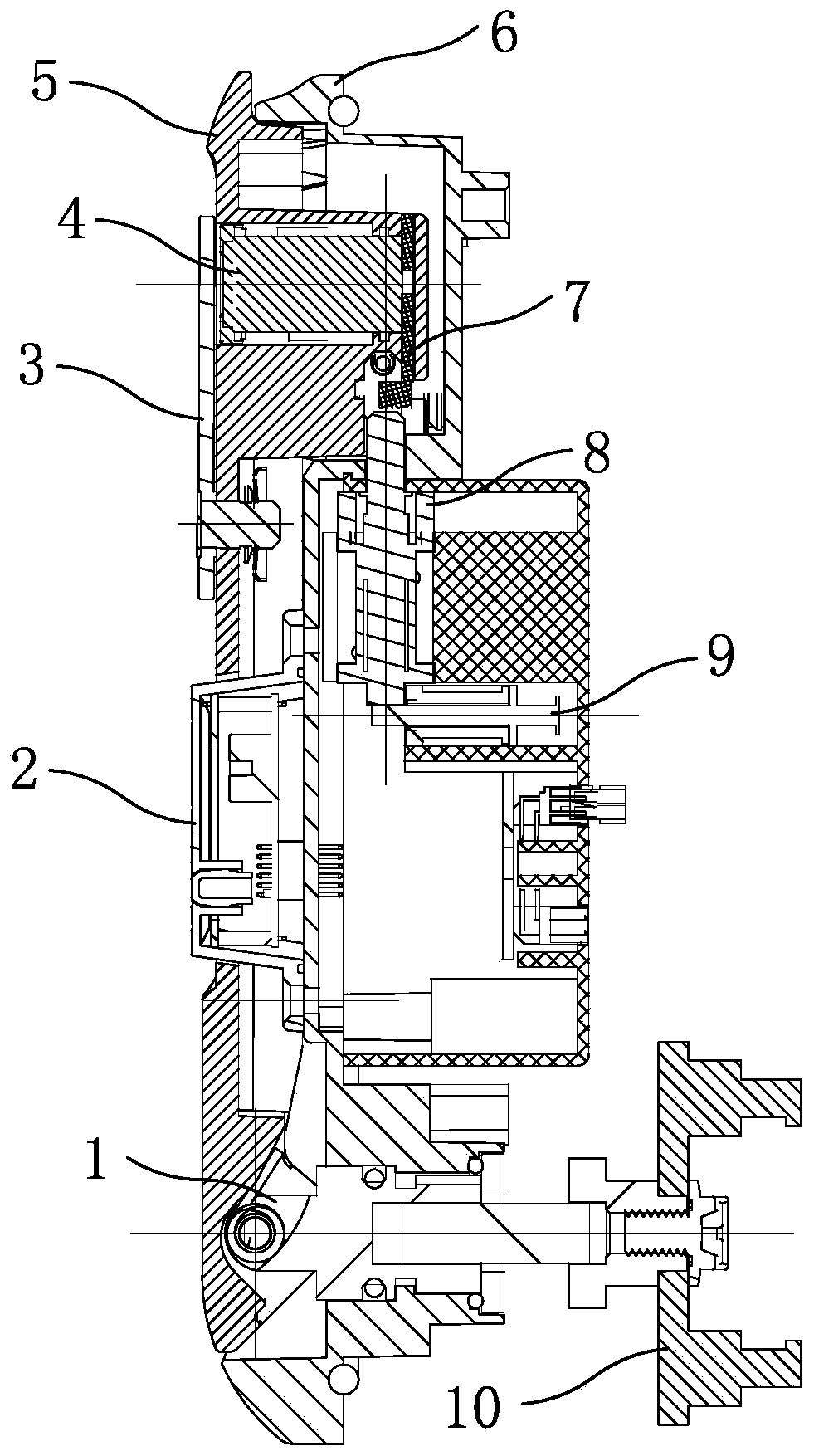 Angled wedge electronic lock and method of use thereof