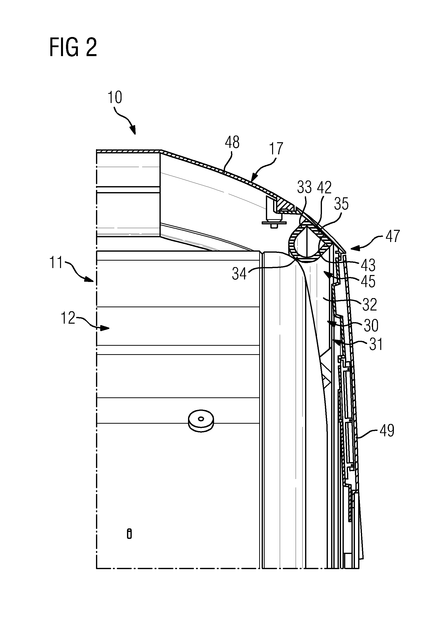 Magnetic resonance apparatus with a noise prevention element and a mold apparatus for producing the noise prevention element