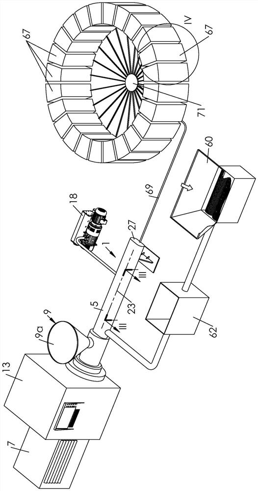 Production of containers with recycling by twin-screw extruder