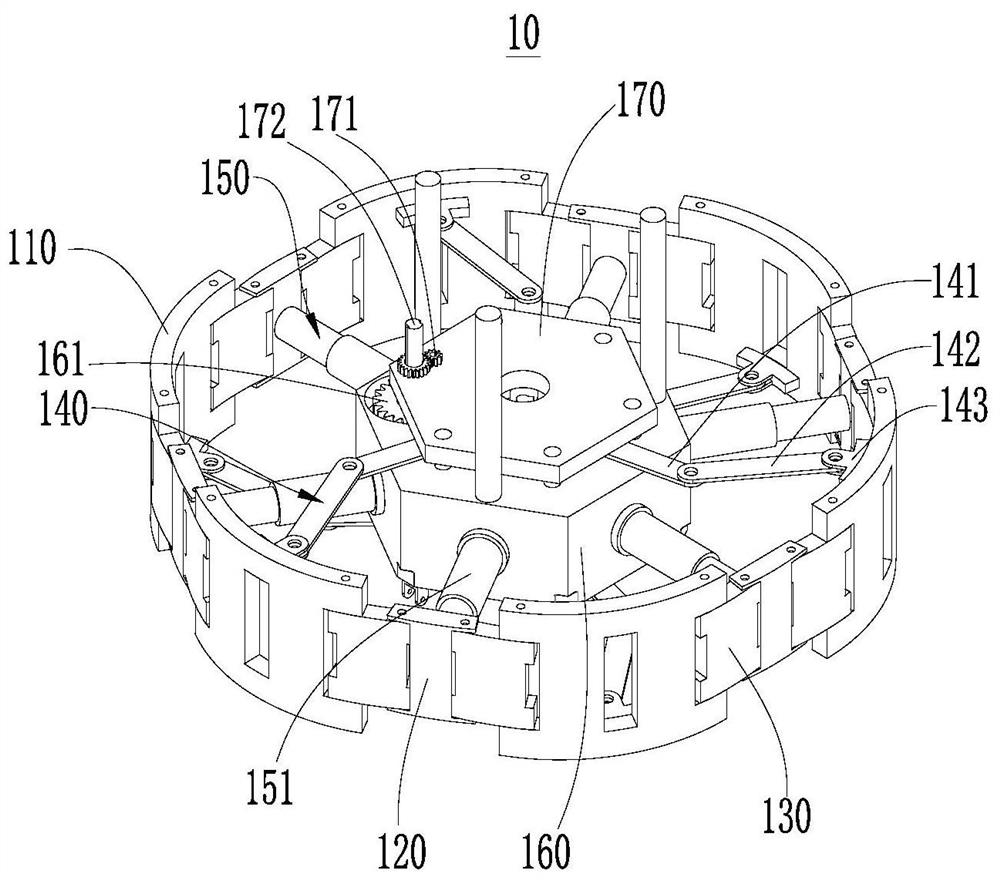 Wheel diameter mechanism and manipulator