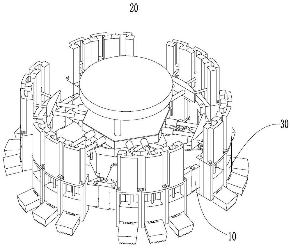 Wheel diameter mechanism and manipulator