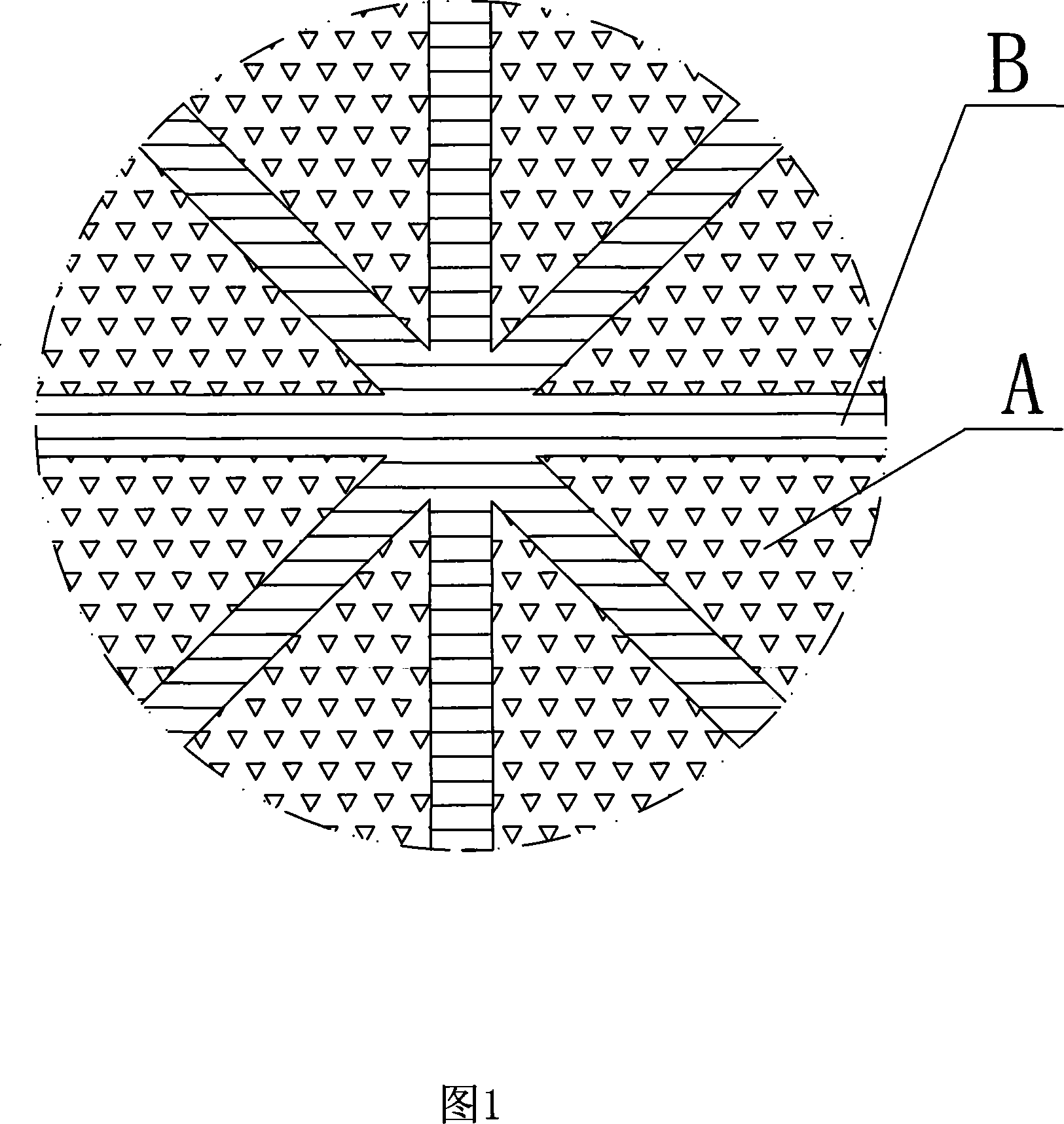Double-component polyester-nylon superthin drafting thread and its production method