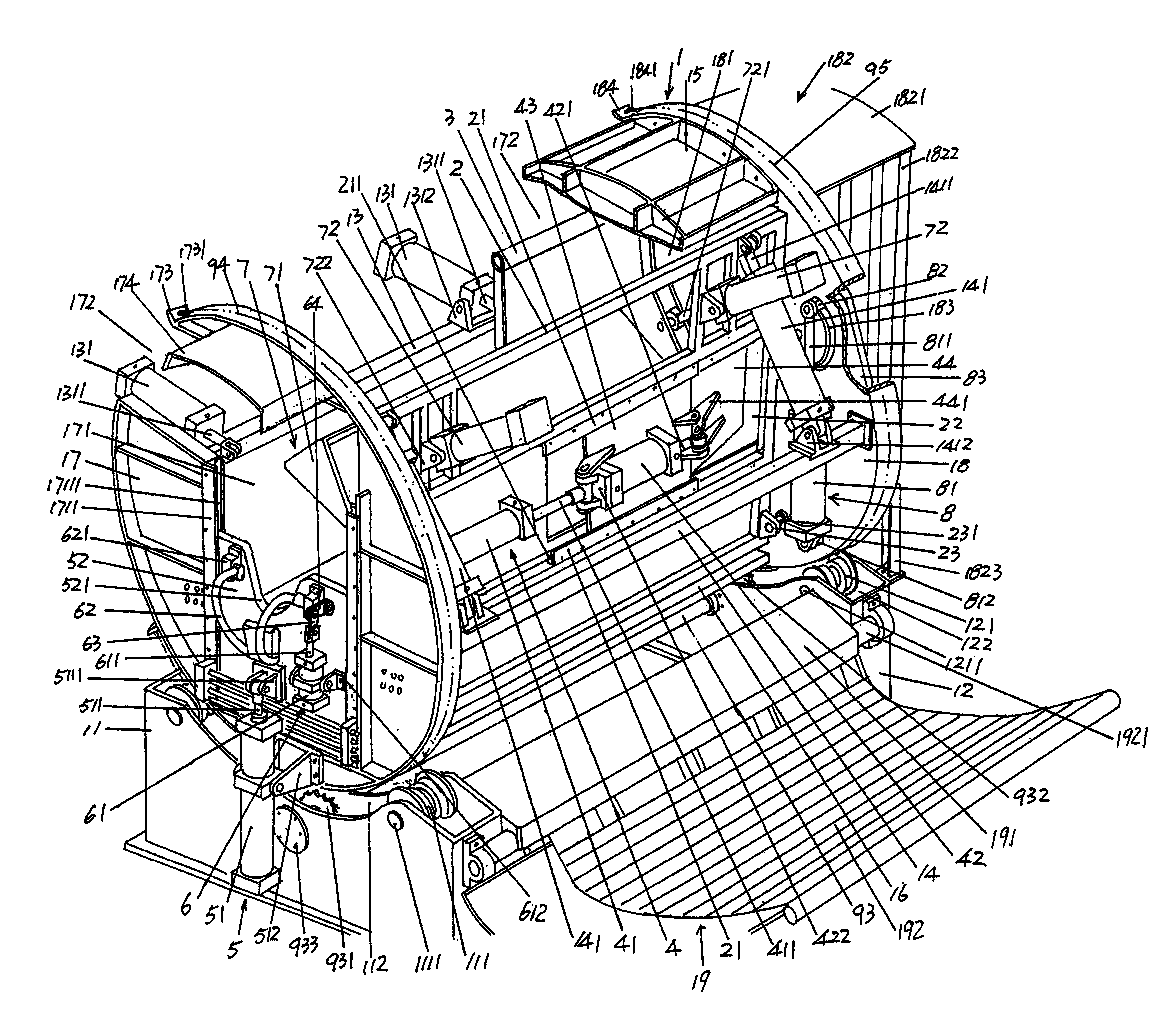 Livestock body clamping mechanism for livestock killing machine