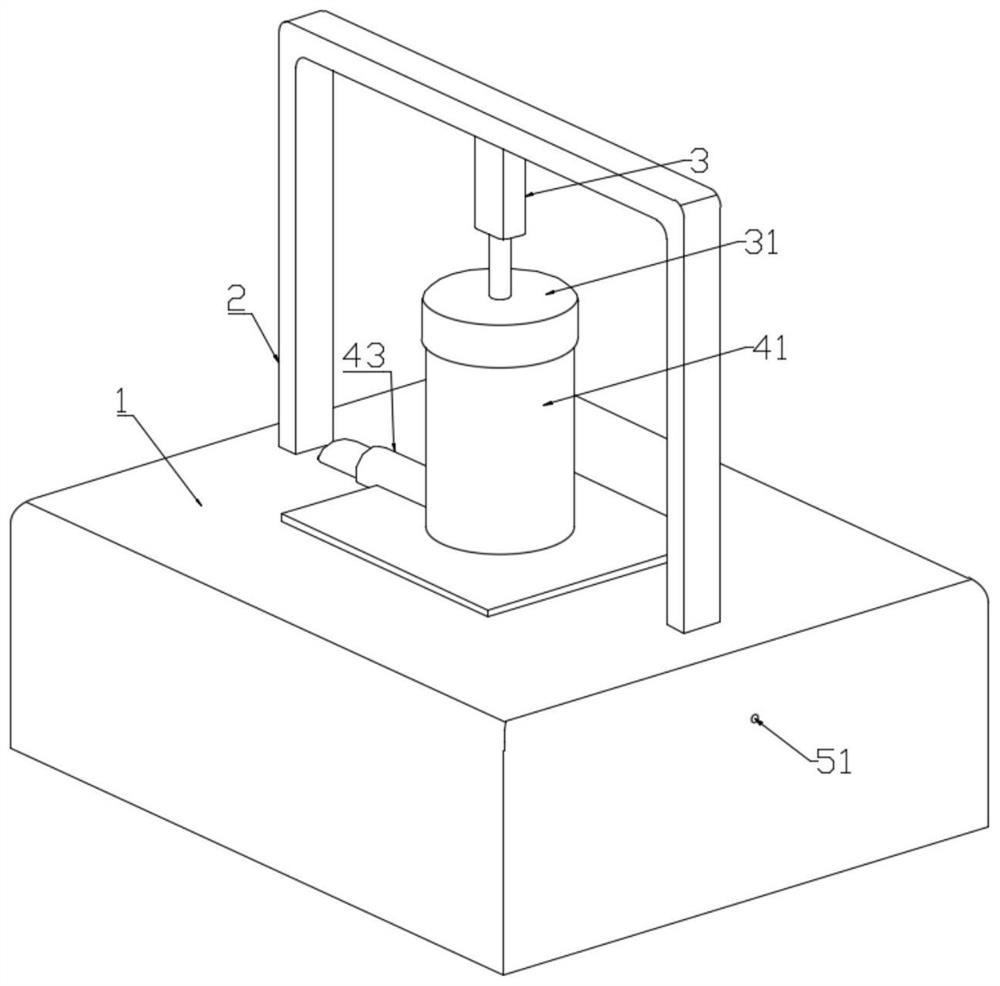 Metal plate tapping machine for luggage processing