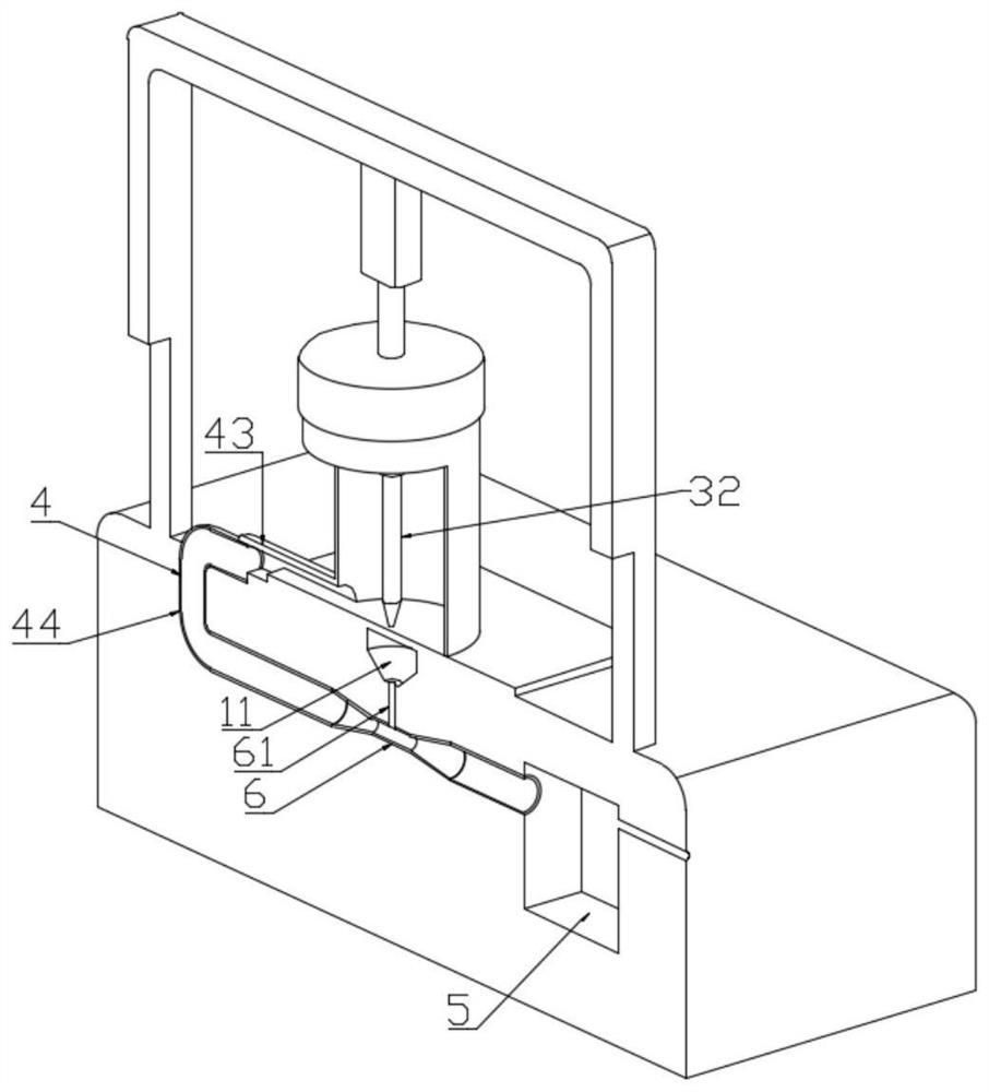 Metal plate tapping machine for luggage processing