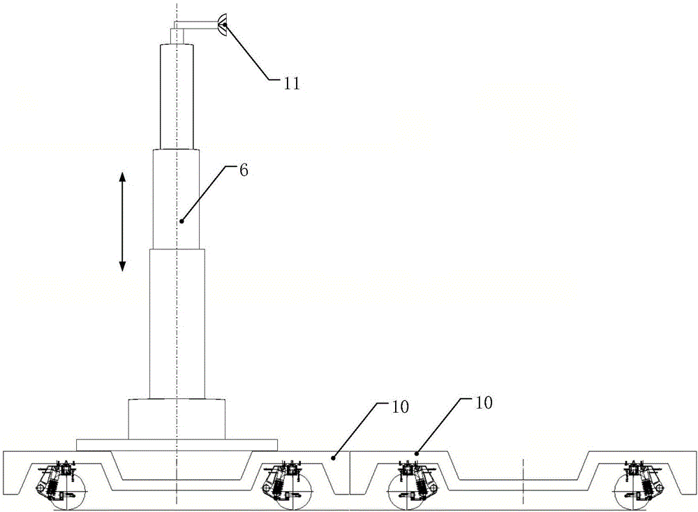 Discrete modular large airship transshipment and flying system and method