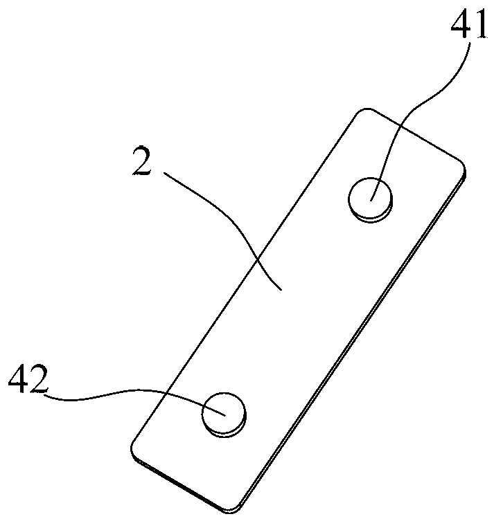 Key and mobile terminal therewith