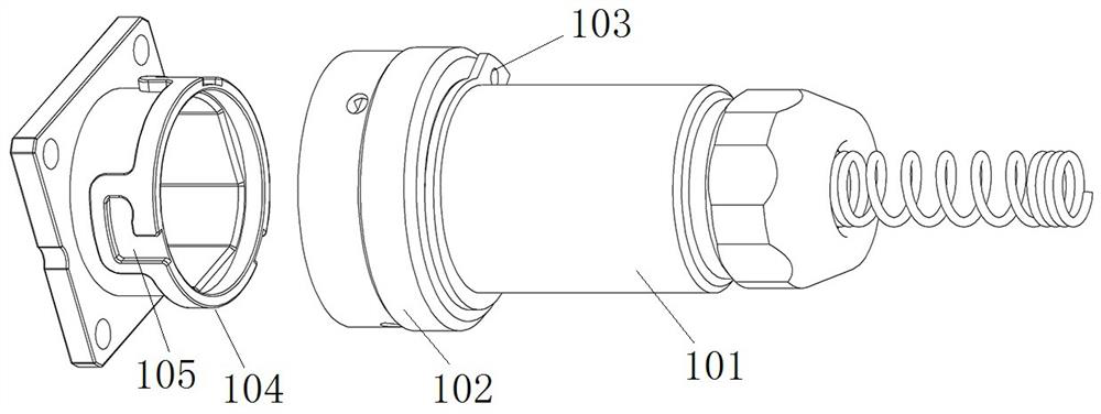 A connector and plug