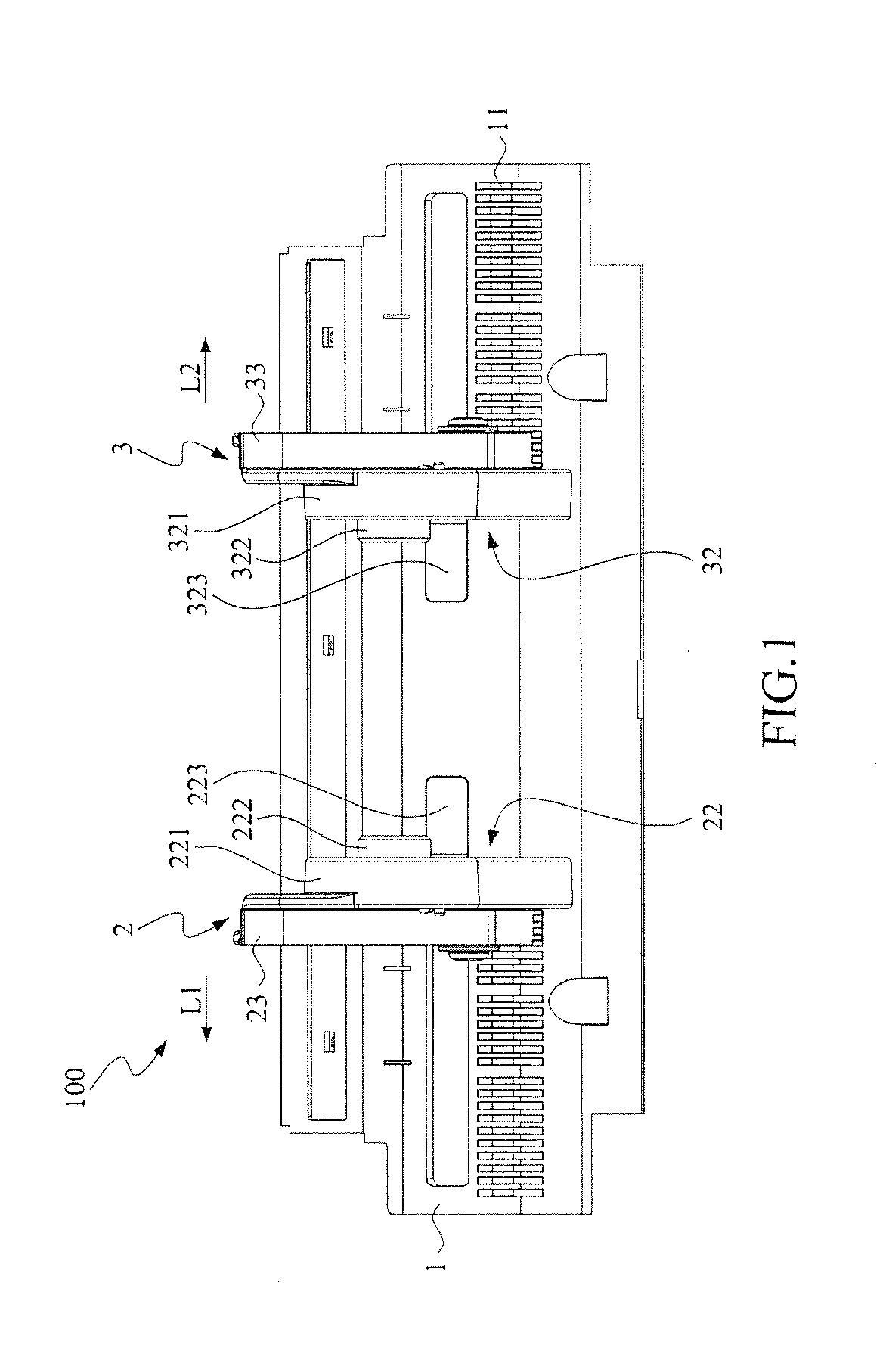 Device for positioning platen roller