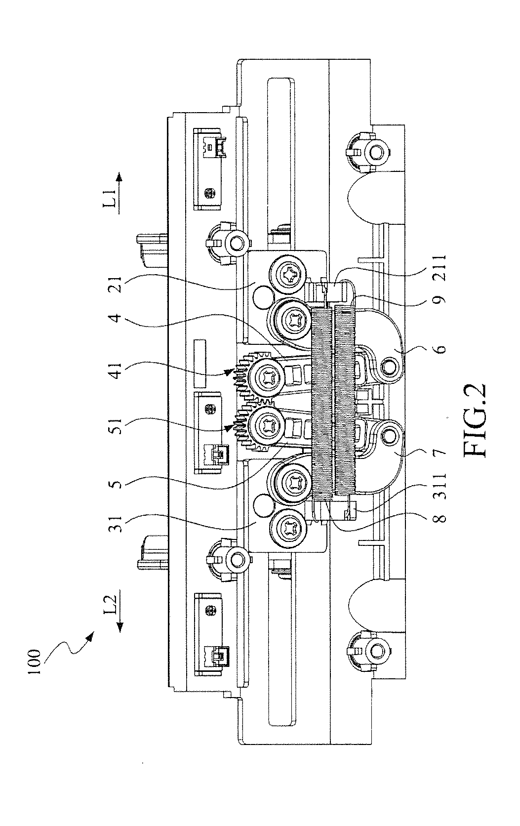 Device for positioning platen roller