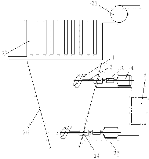 Blade type level gage