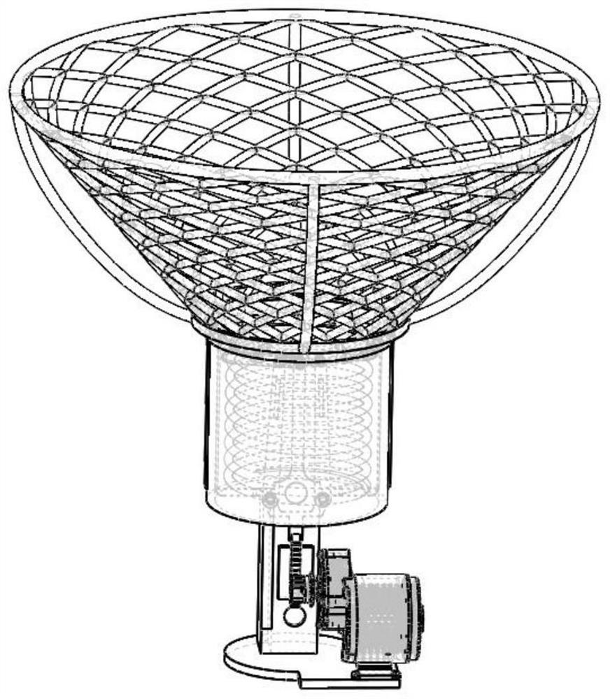 Projection recovery type large-range sensing robot and sensing method