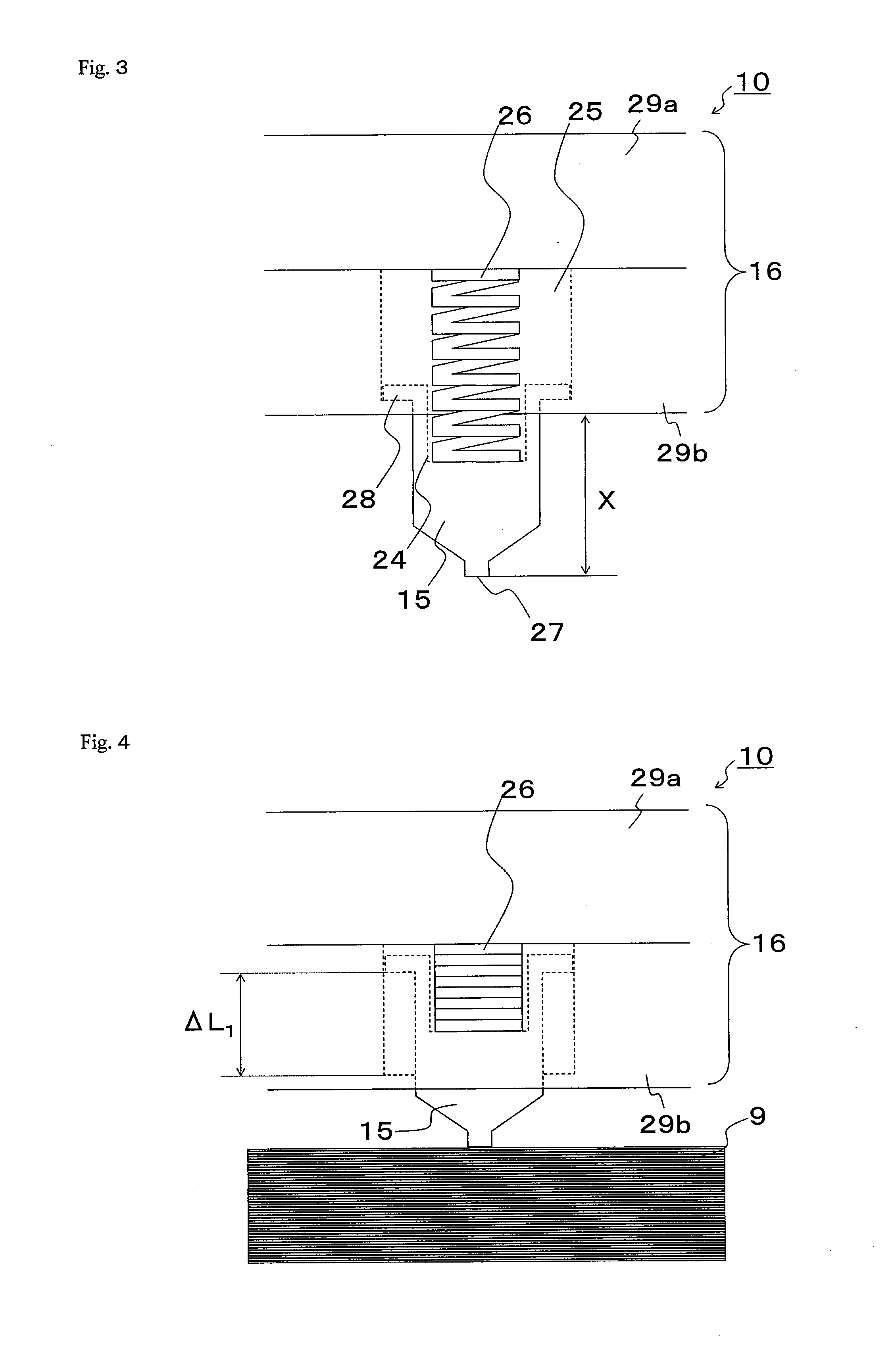 Manufacturing device and manufacturing method of laminate