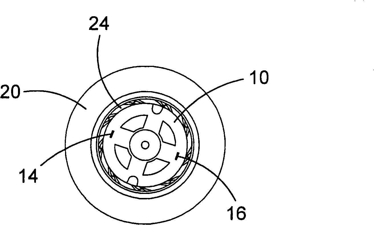 Motor, fan and filter arrangement for a vacuum cleaner