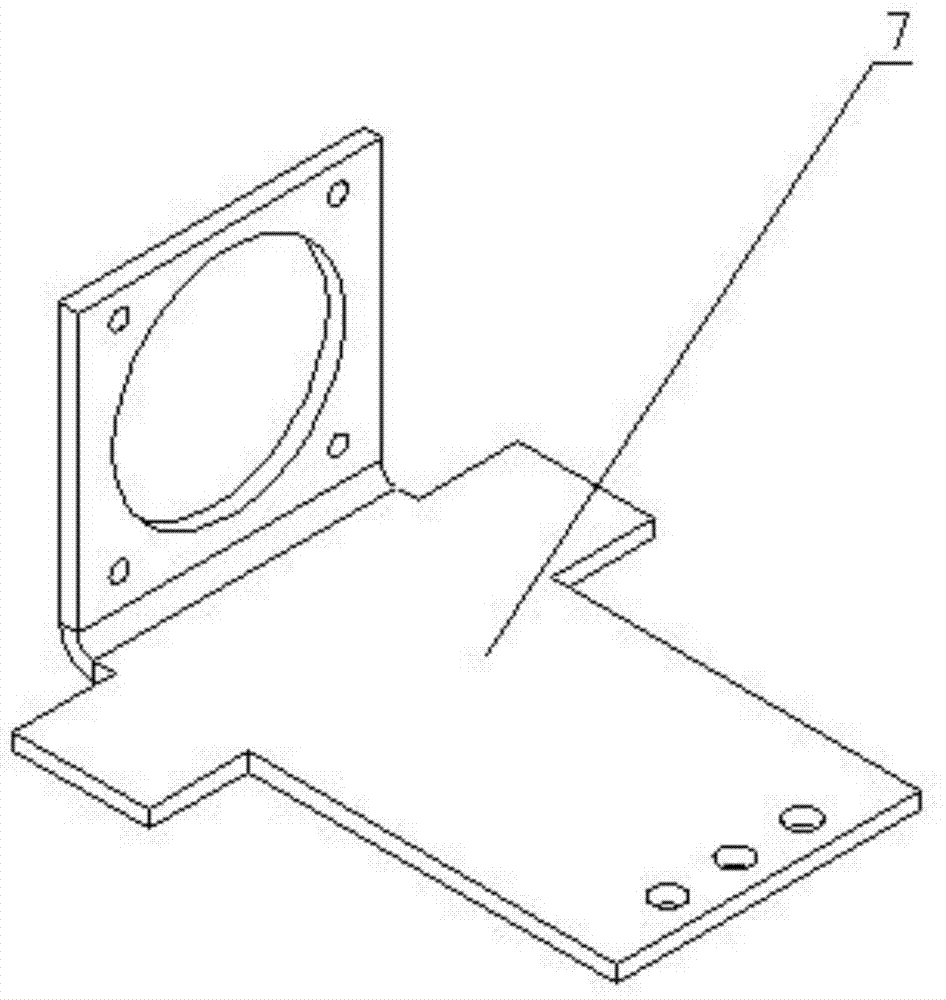 Suspension device for wheeled mobile robot