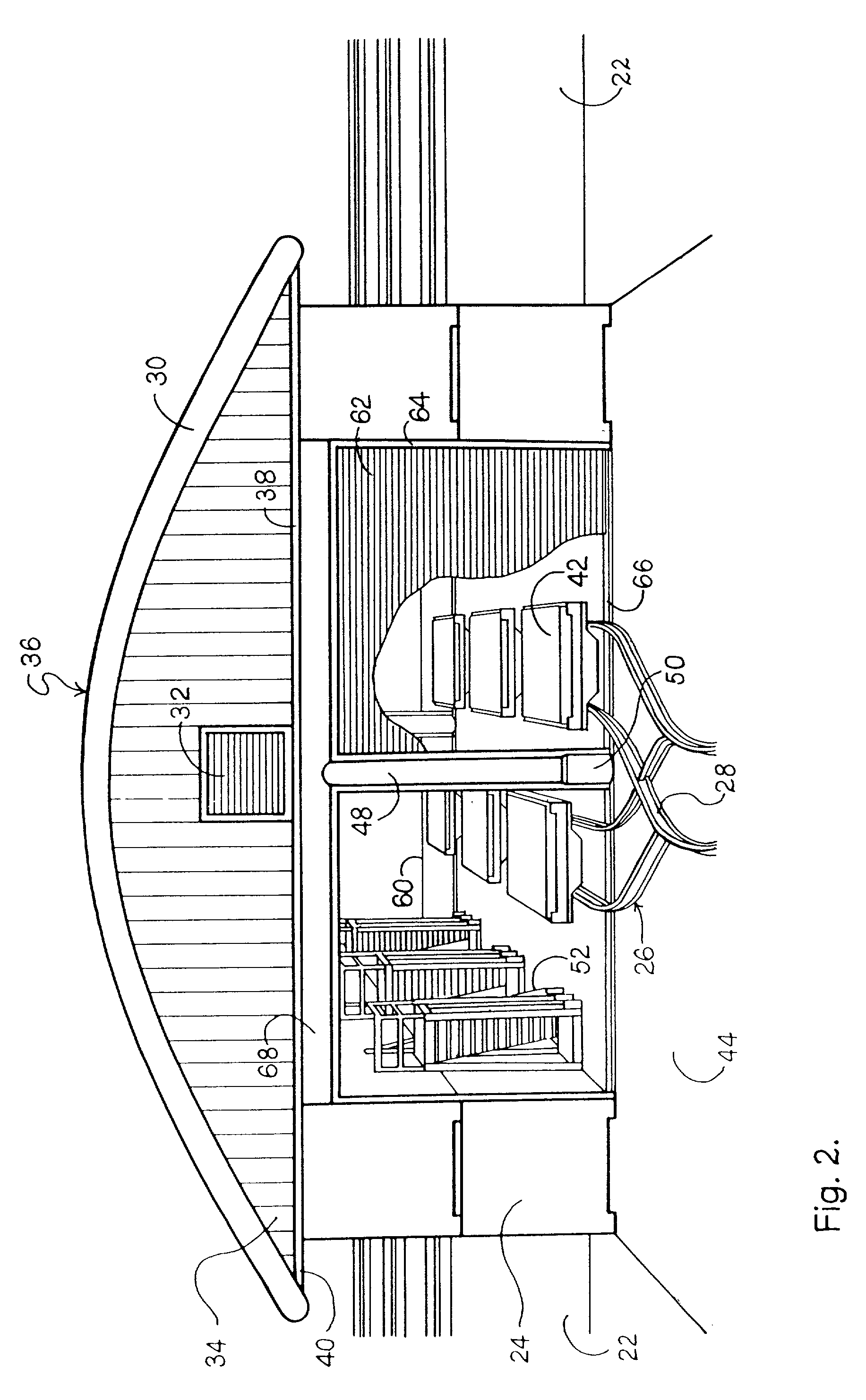 Portable modular factory structure and method of constructing same