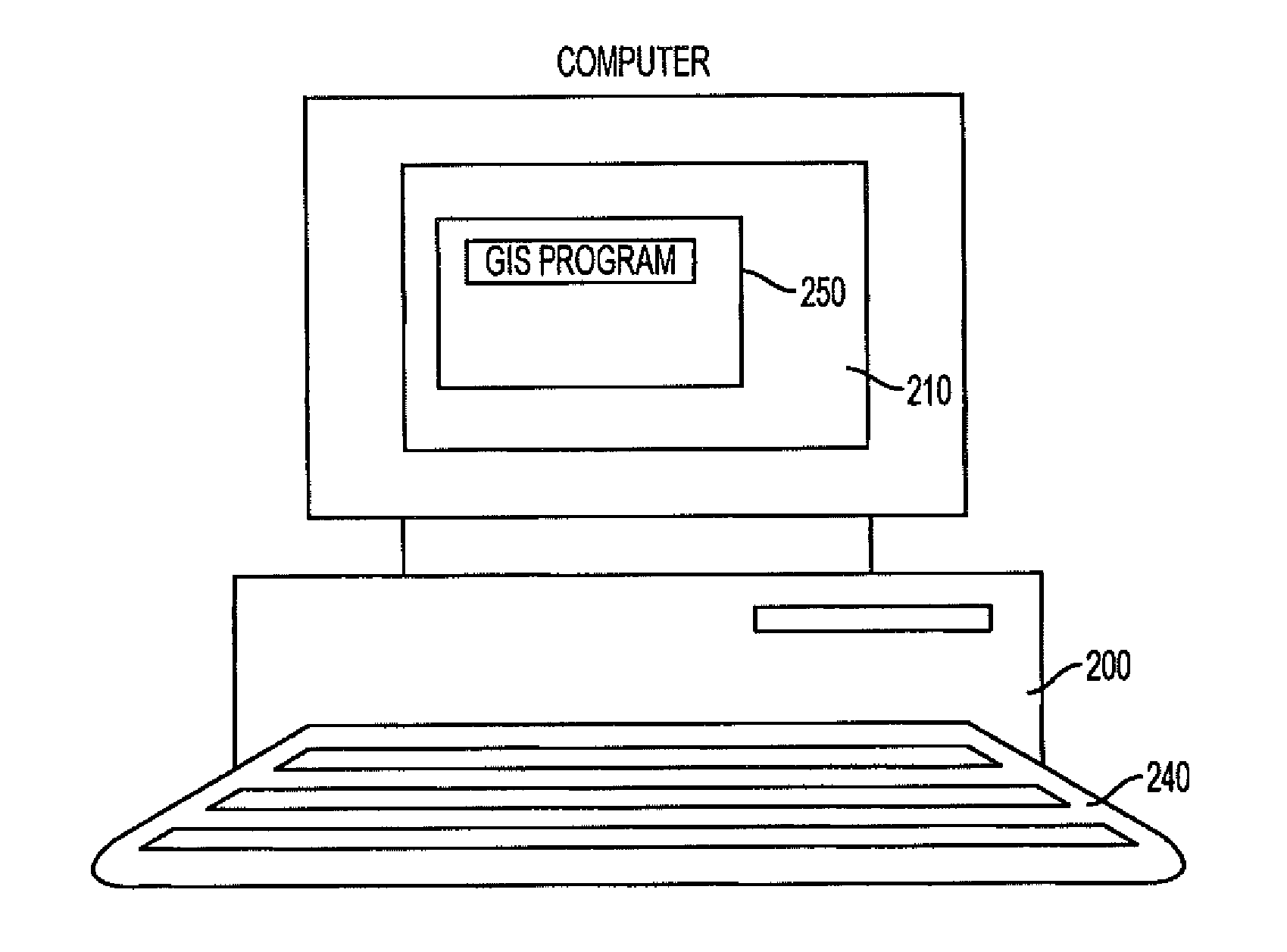 Method for geographically displaying oil and gas related information
