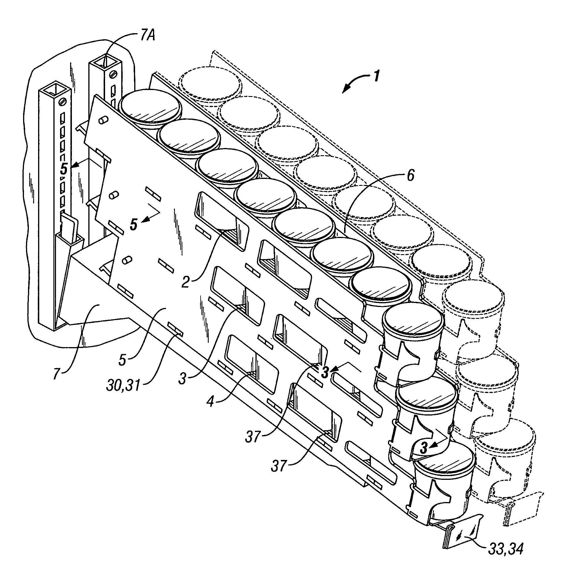 Product dispenser track assembly