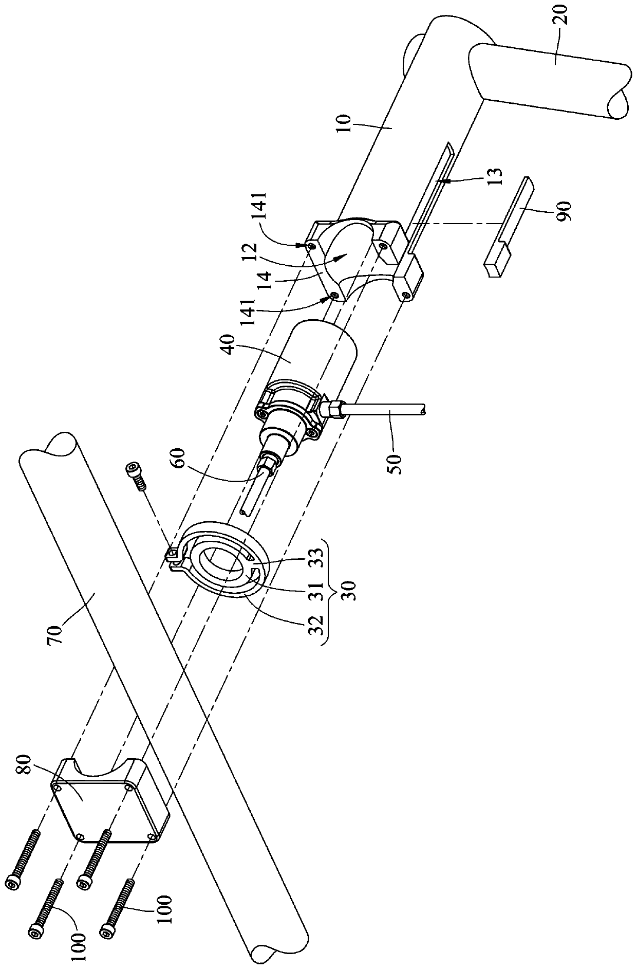 A vehicle head assembly with an anti-brake locking device