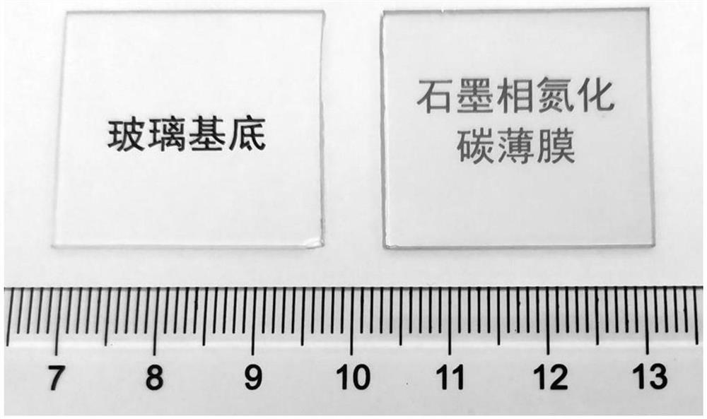 A kind of graphite phase carbon nitride film and preparation method thereof