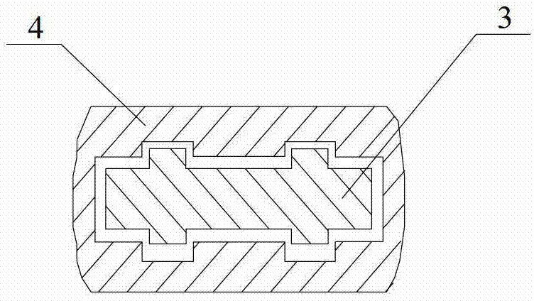 Non-adhesion prestressing reinforcement material