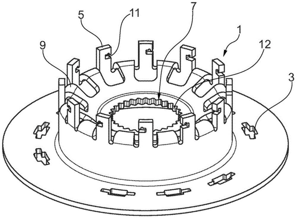 Inner basket for a multi-plate clutch