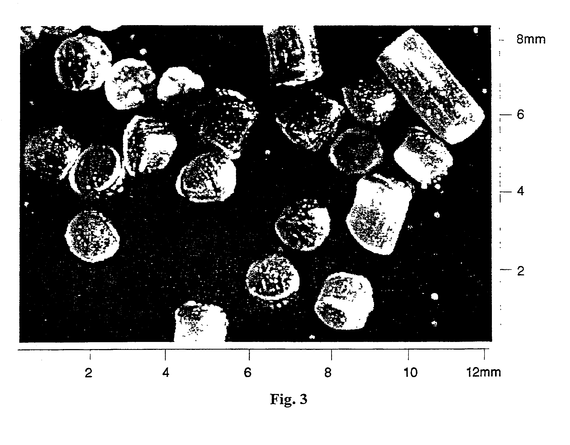 Process for the preparation of granules for the controlled release of volatile compounds