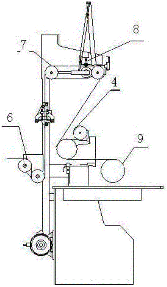 Wire compensation control method of water tank wire drawing machine