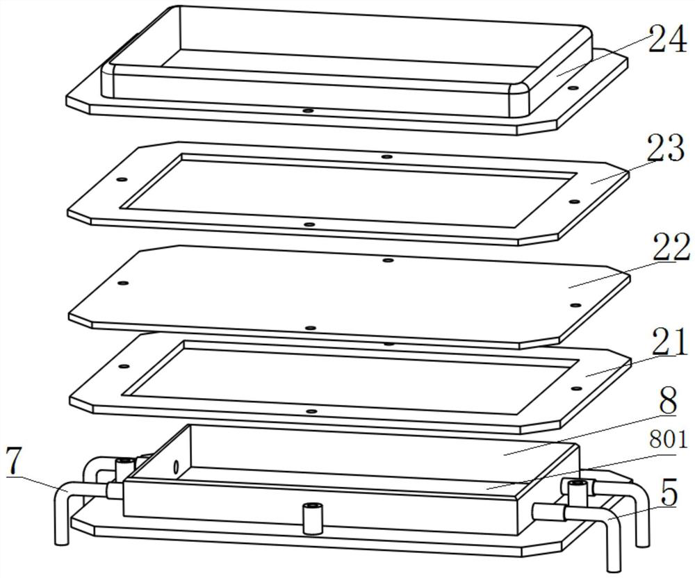 A continuous surface exposure ceramic 3D printing device and its working method