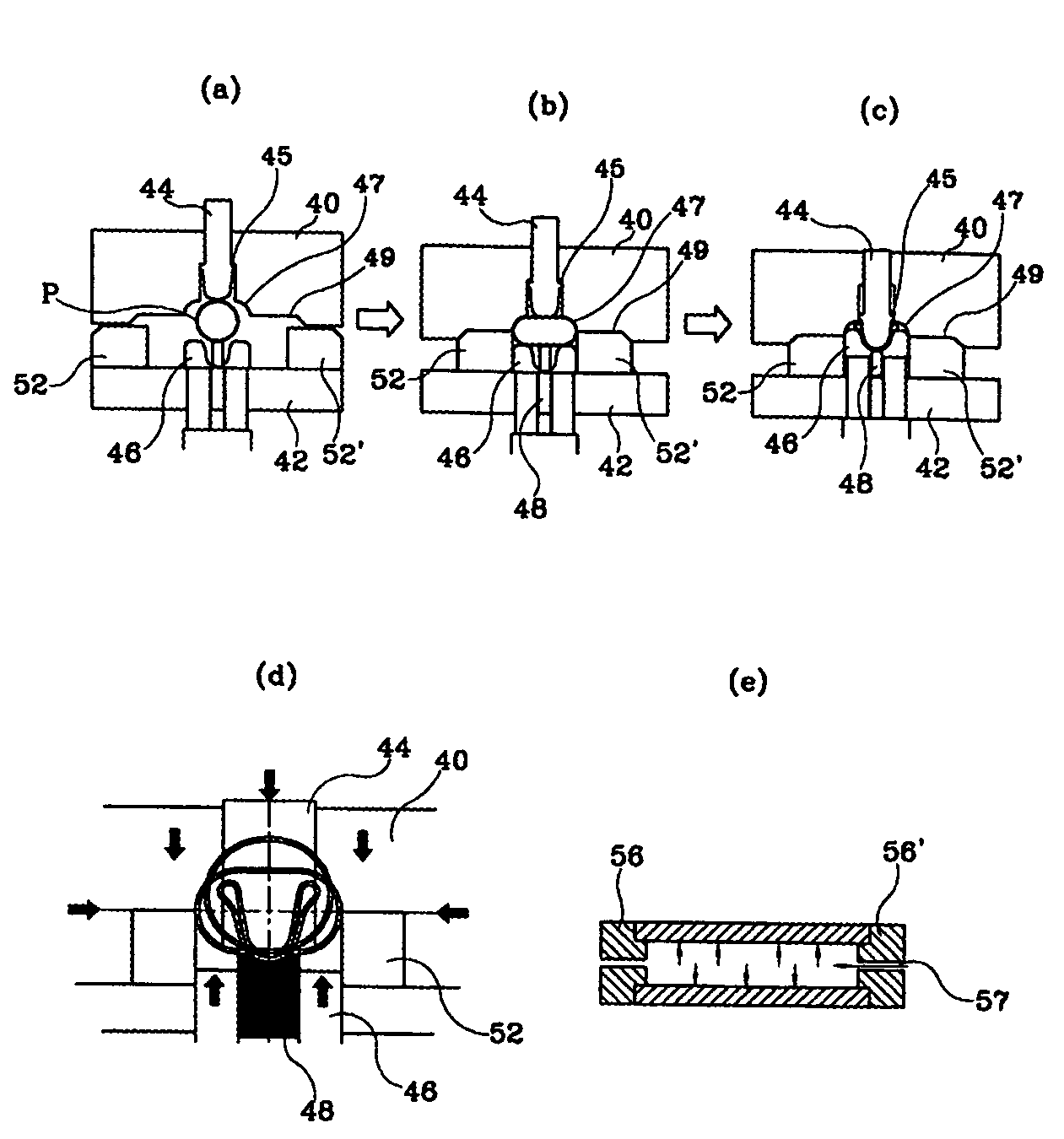 Torsion beam type suspension, method for forming torsion beam, and apparatus for forming torsion beam