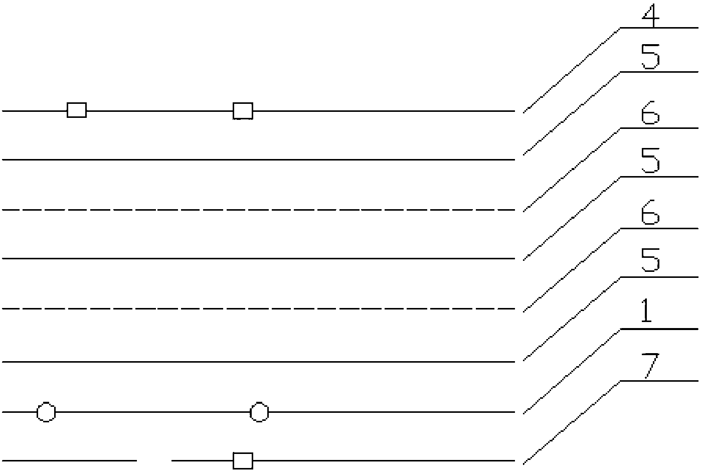 Bamboo-based interior lining board of railway boxcar and manufacturing method of interior lining board
