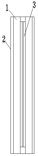 Glass window combination structure with good sealing performance