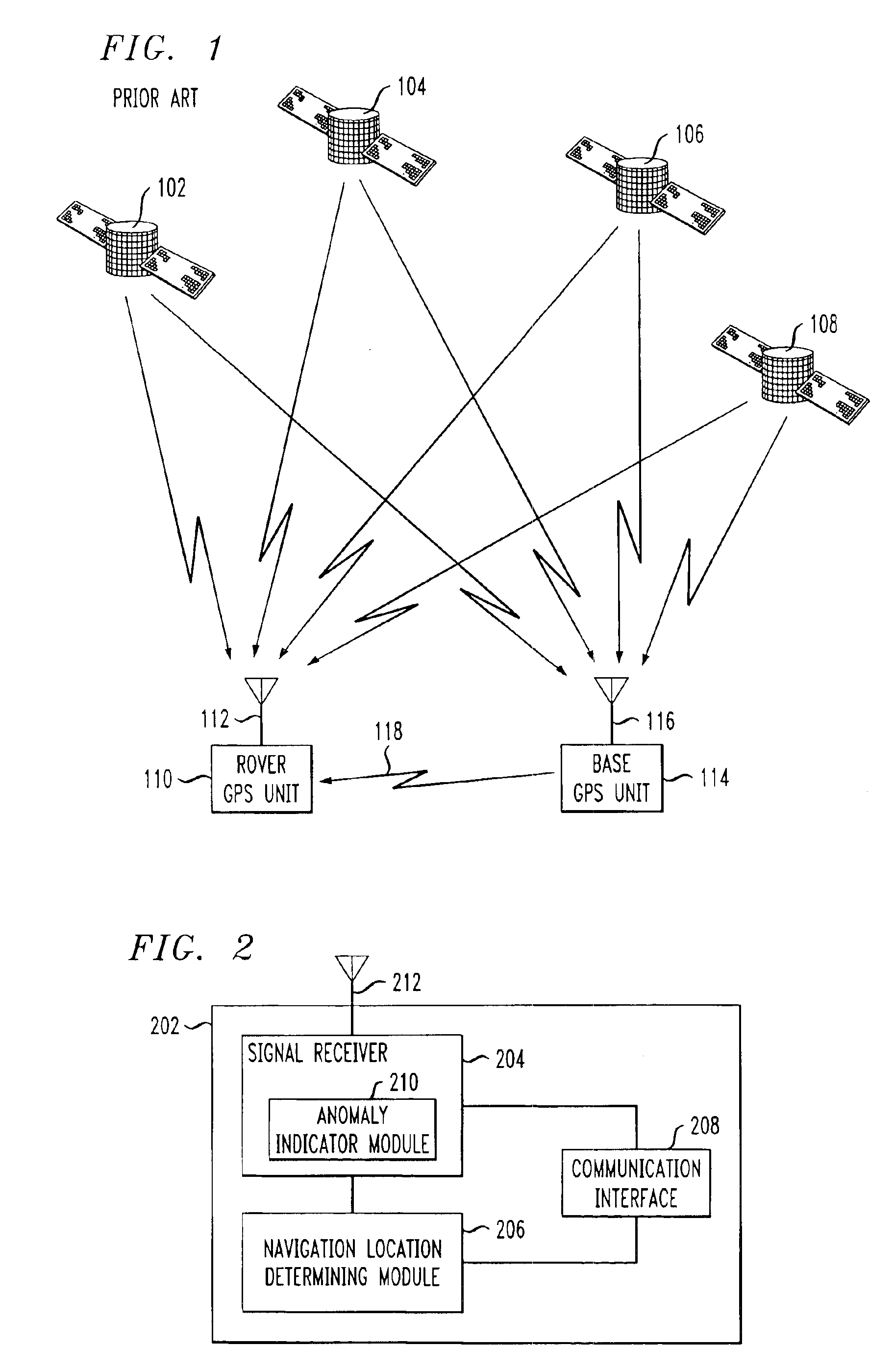 Method and apparatus for detecting anomalous measurements in a satellite navigation receiver