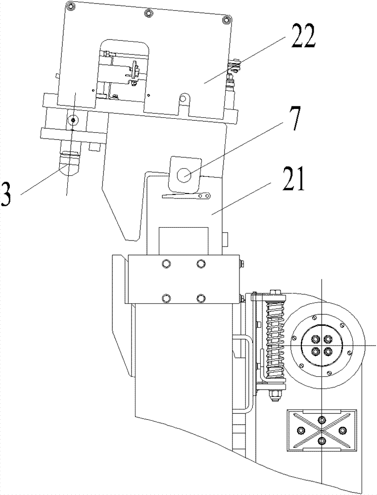 Stacking machine and lifting appliance thereof