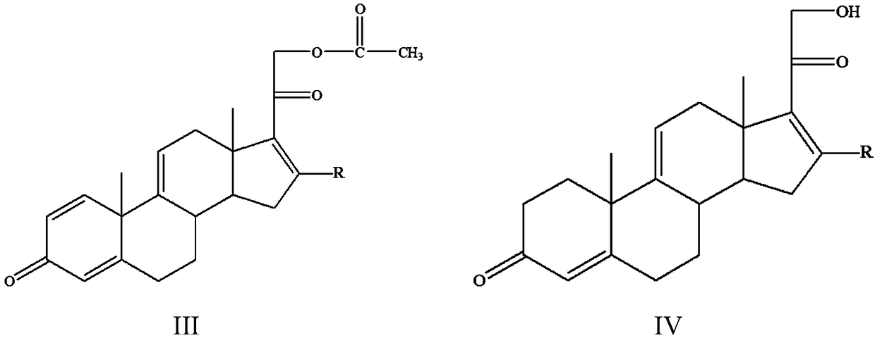 Preparation method of tetraene intermediates