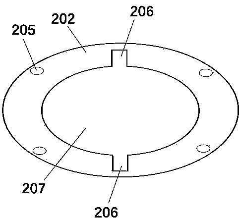 Target holder applied to pulsed laser co-deposition and mounting method
