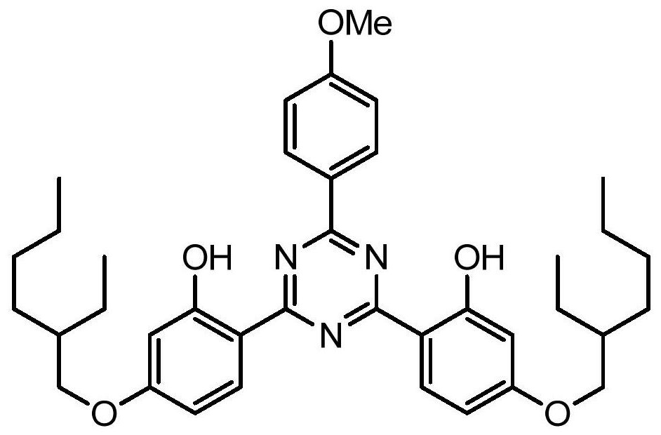 Process preparation method for one-pot synthesis of bis-ethylhexyloxyphenol methoxyphenyl triazine