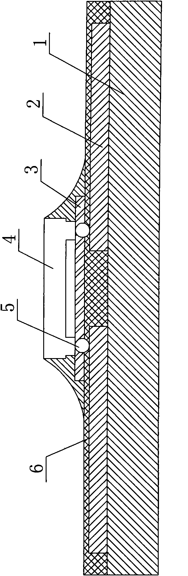Binding manufacture technology for electrical element of flat-panel display