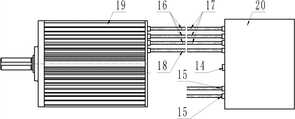 Electrically driven equipment with control function of brushless direct current motor