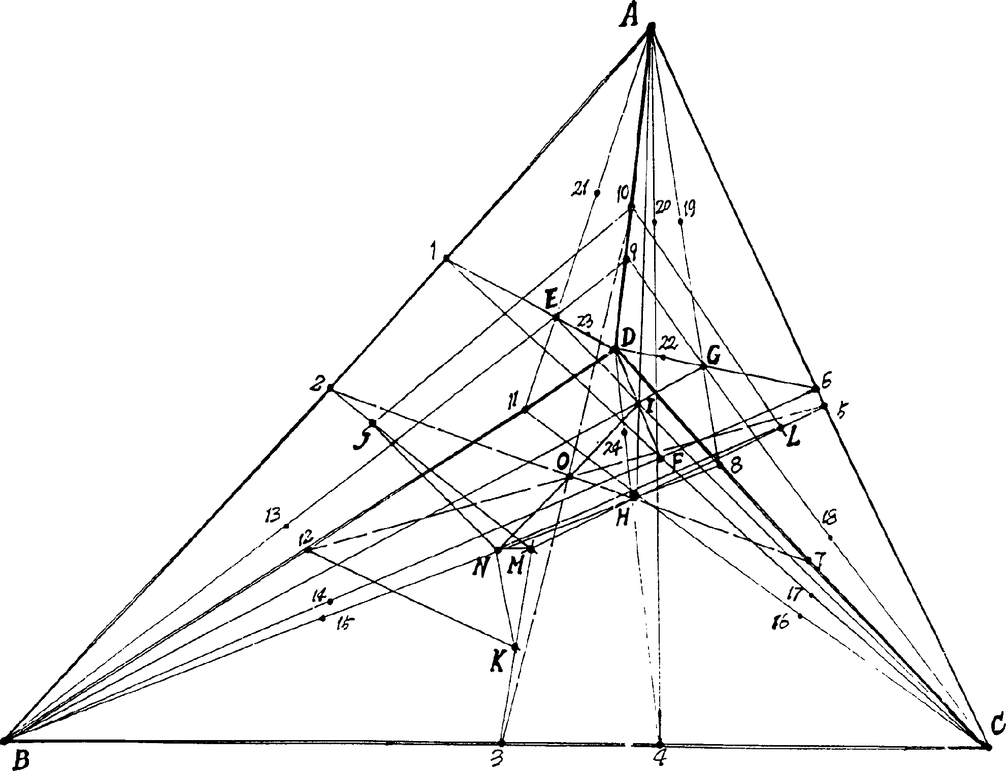Vertical tetrahedron constructional structure system